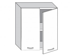 1.60.2 Шкаф настенный (h=720) на 600мм с 2-мя дверцами в Асбесте - asbest.magazin-mebel74.ru | фото