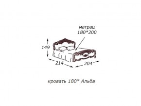 Кровать 2-х спальная 1800*2000 с ортопедом в Асбесте - asbest.magazin-mebel74.ru | фото