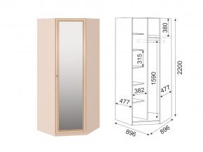 модуль №1 Угловой шкаф в Асбесте - asbest.magazin-mebel74.ru | фото