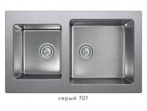 Мойка комбинированная Tolero twist TTS-840 Серый 701 в Асбесте - asbest.magazin-mebel74.ru | фото