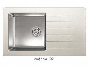 Мойка комбинированная Tolero twist TTS-860 Сафари 102 в Асбесте - asbest.magazin-mebel74.ru | фото