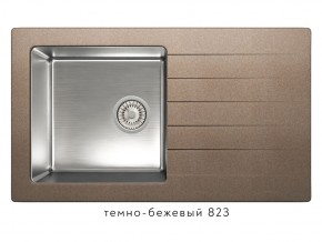 Мойка комбинированная Tolero twist TTS-860 Темно-бежевый 82 в Асбесте - asbest.magazin-mebel74.ru | фото