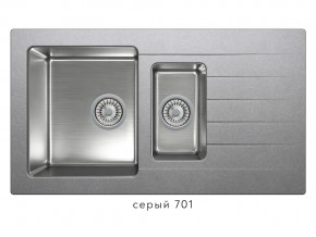 Мойка комбинированная Tolero twist TTS-890 Серый 701 в Асбесте - asbest.magazin-mebel74.ru | фото