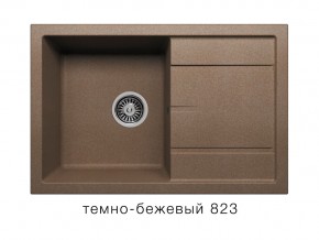 Мойка кварцевая Tolero R-112 Темно-бежевый 823 в Асбесте - asbest.magazin-mebel74.ru | фото