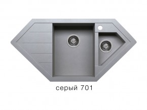 Мойка кварцевая Tolero R-114 Серый 701 в Асбесте - asbest.magazin-mebel74.ru | фото