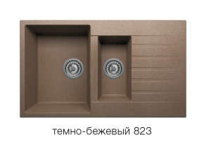 Мойка кварцевая Tolero R-118 Темно-бежевый 823 в Асбесте - asbest.magazin-mebel74.ru | фото