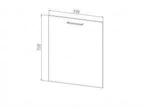 П 60 Комплект для посудомоечной машины 600 мм (цоколь + фасад) ЛДСП в Асбесте - asbest.magazin-mebel74.ru | фото
