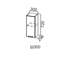 Ш300/720 Шкаф навесной 300/720 в Асбесте - asbest.magazin-mebel74.ru | фото