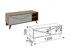 ТВ-тумба малая Лимба М06 в Асбесте - asbest.magazin-mebel74.ru | фото