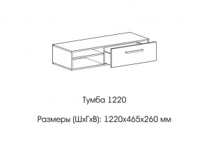 Тумба 1220 (низкая) в Асбесте - asbest.magazin-mebel74.ru | фото